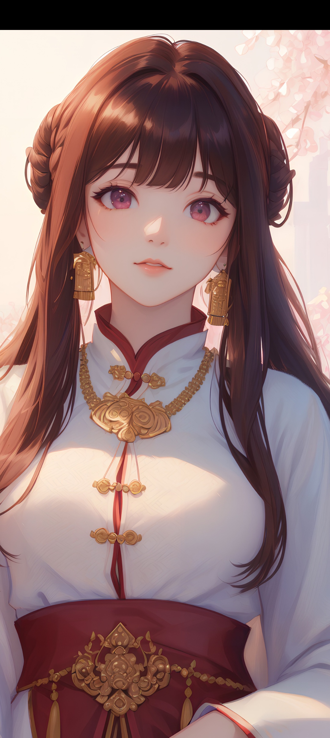 AI作品库分享(24) 画中少女(40P)