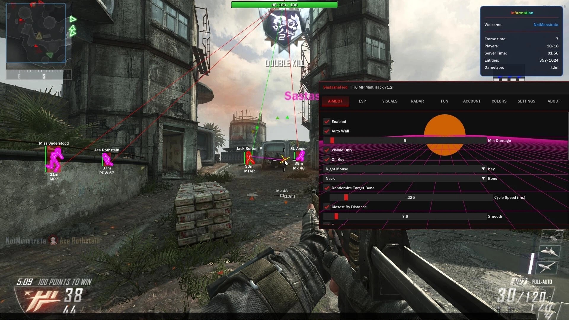 使命召唤黑色行动2·SastashaFied T6 MP v1.2在线多人免费辅助