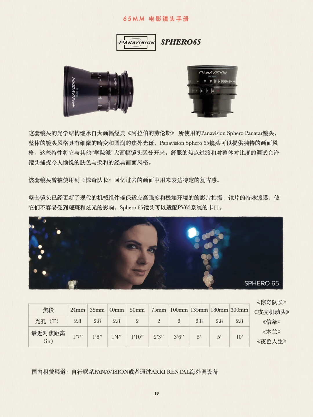 传奇格式的镜头书