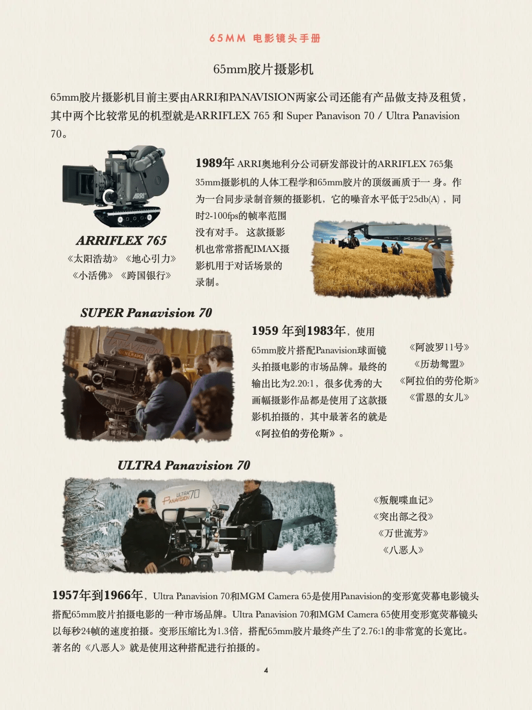 传奇格式的镜头书