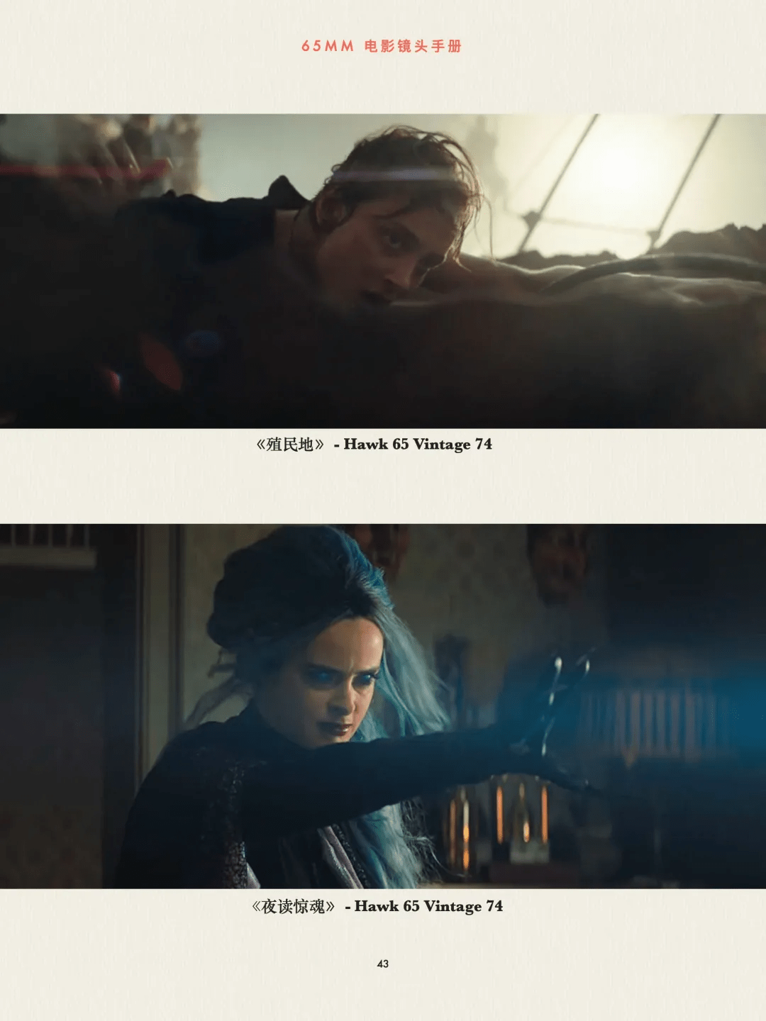 传奇格式的镜头书