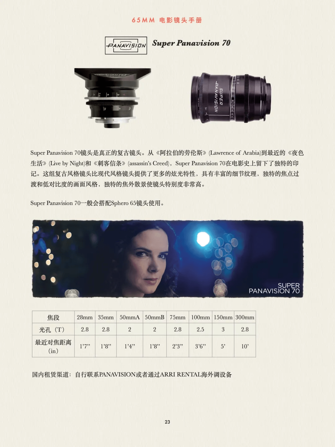 传奇格式的镜头书