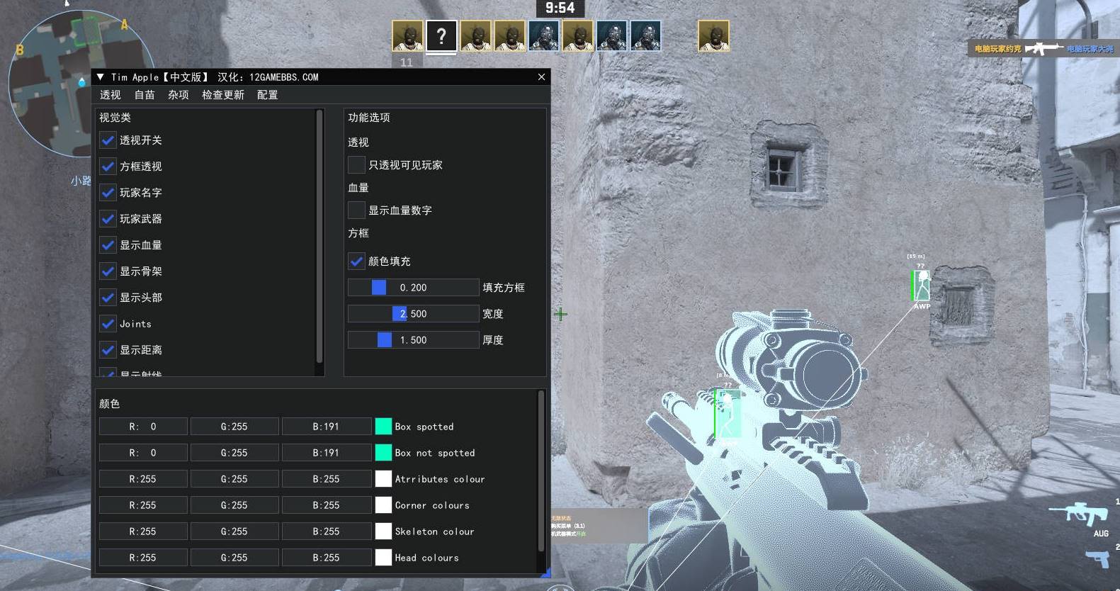 CS2_Tim_Apple透视自瞄自动扳机中文版