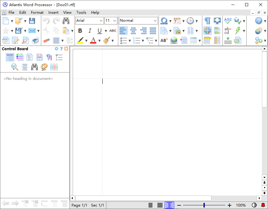 Atlantis Word Processor(文字处理软件) v5.0.0.6 便携版